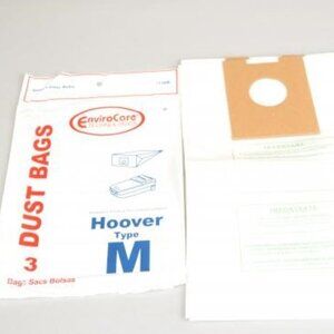 Generic for Hoover Type M Canister Vacuum Cleaner Bags pack of 3 New unopened